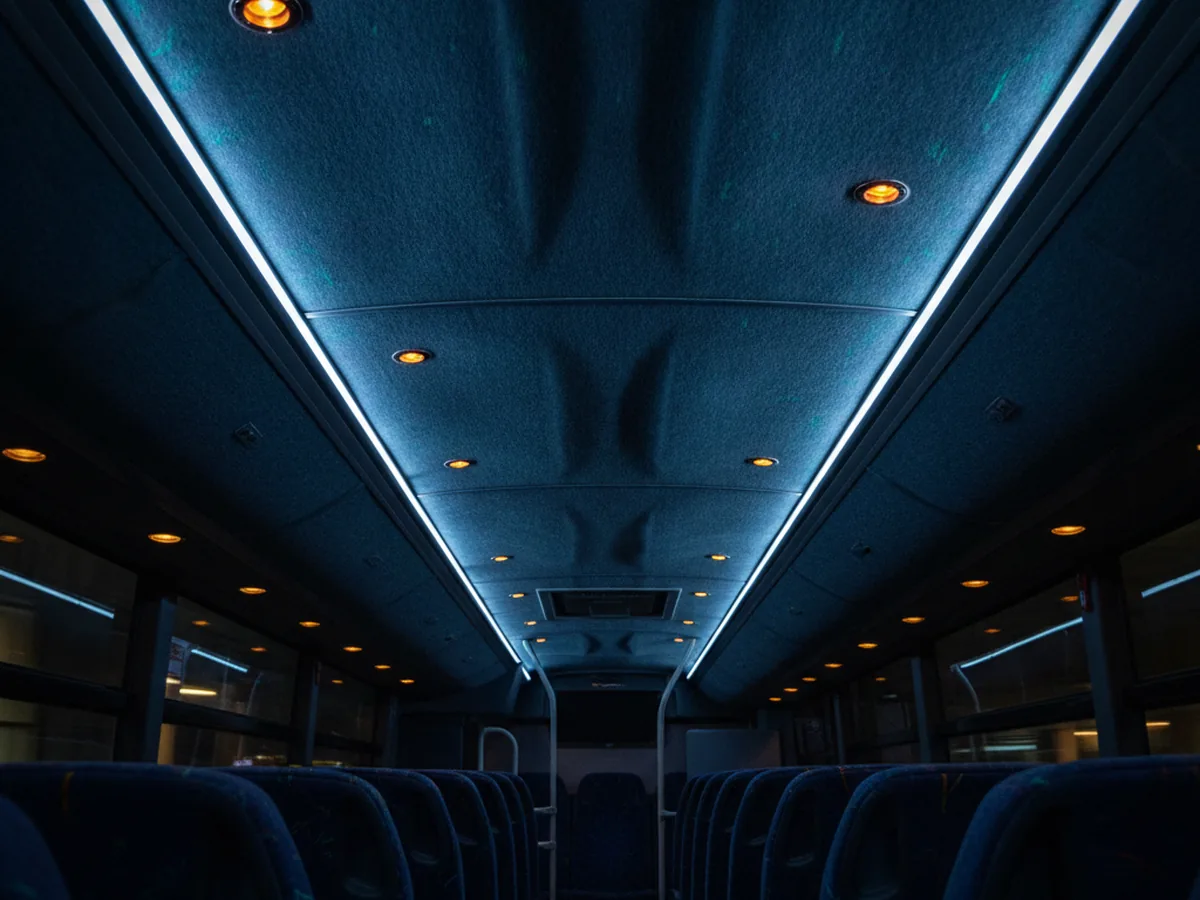 Aplicación en bus de transporte