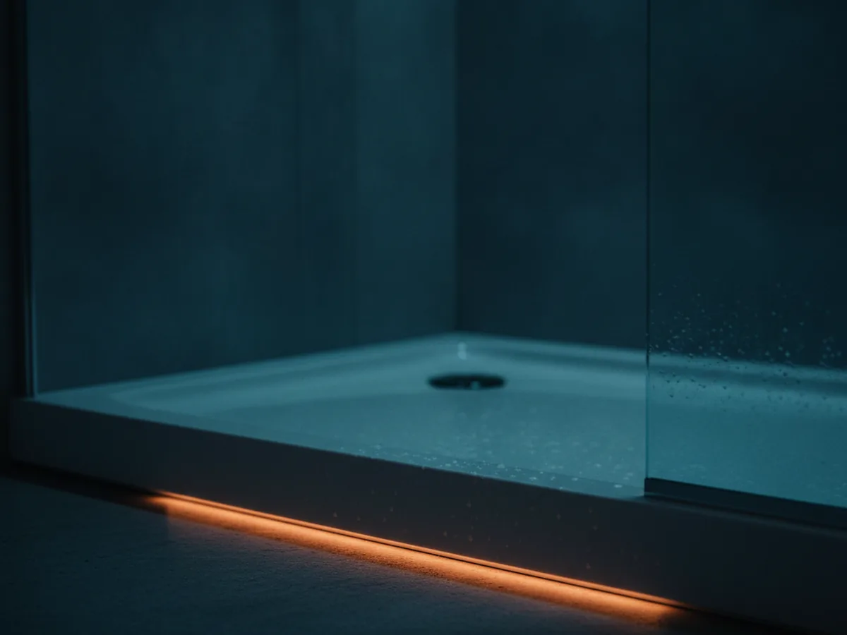 Receptáculo a medida — baño residencial